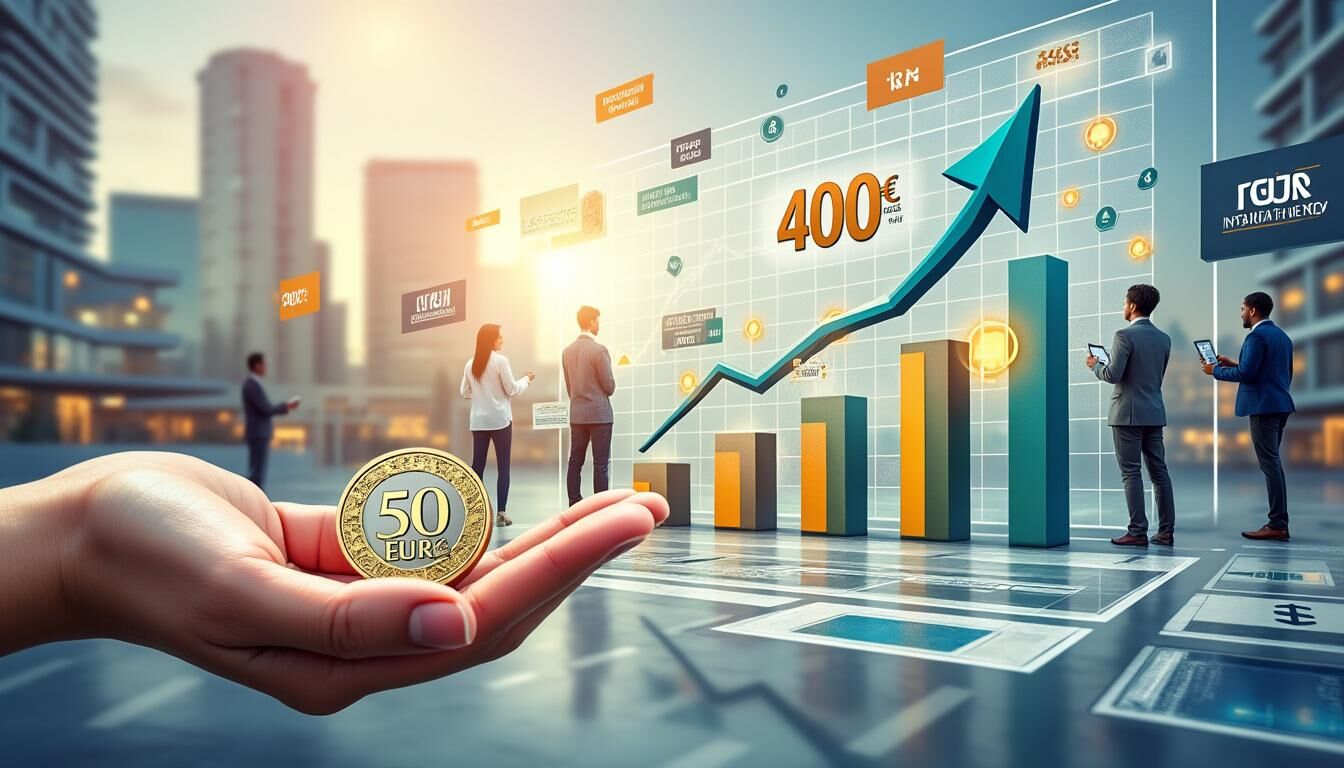 Investir 50 euros gagner 400 euros efficacement, stratégie accessibles